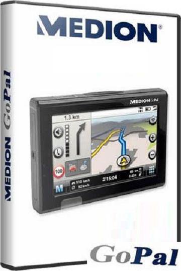 GoPal v5.5 + Maps for Medion GoPal (2010/Q4)