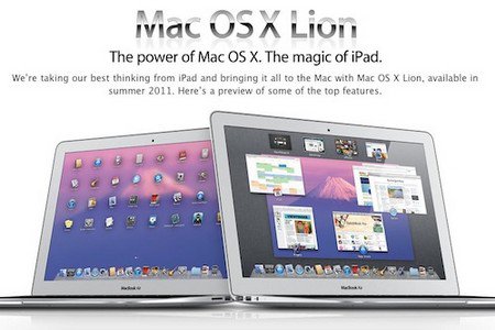 Mac OS X 10.7 Lion Developer Preview 2 (11A419)