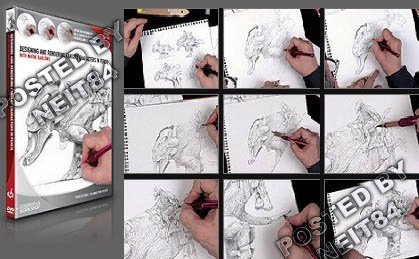 Gnomon Workshop - Designing and Rendering Fantasy Characters in Pencil with Wayne Barlowe (ENG)