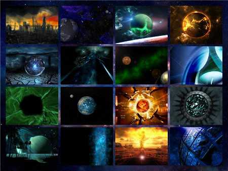 22 Animated Wallpaper on the theme of Space