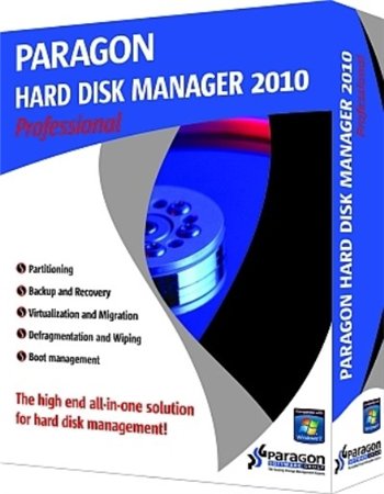 Paragon Hard Disk Manager 11 Server Advanced Recovery CD based on WinPE
