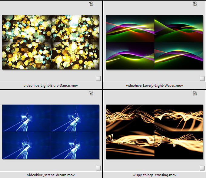 Videohive Motion Pack - Collection of video footage (HD, Full HD)
