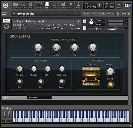 Orchestral Keyboard Instruments KONTAKT 4