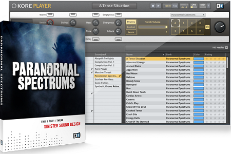Native Instruments Paranormal Spectrums Kore Soundpack WIN/MAC
