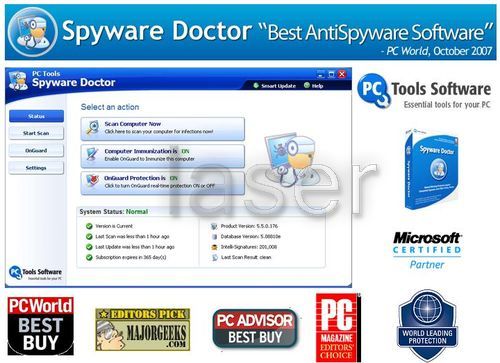 Spyware Doctor with AntiVirus 2011 8.0.0.623