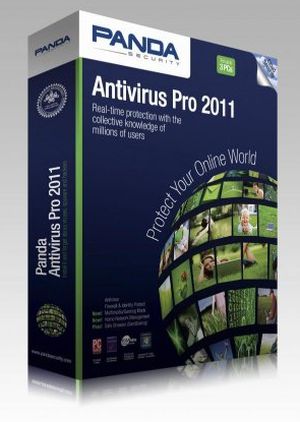 Panda Antivirus Pro 2011 English Spanish with Free 6-Month License