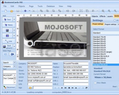 BusinessCards MX 4.2 + Portable