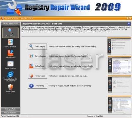 Registry Repair Wizard 2011 6.41