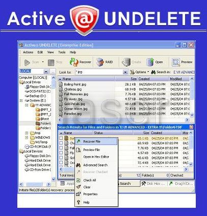 Active Undelete Enterprise 7.4
