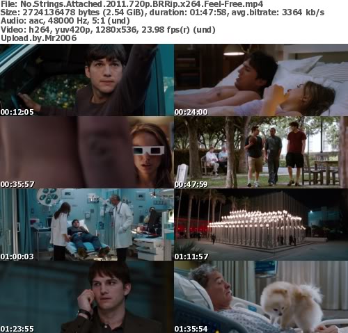 No Strings Attached (2011) 720p BRRip x264 - Feel-Free No Strings Attached (2011) 720p BRRip x264 - Feel-Free