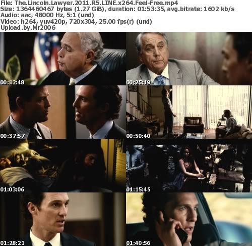 The Lincoln Lawyer (2011) R5 LINE x264 - Feel-Free
