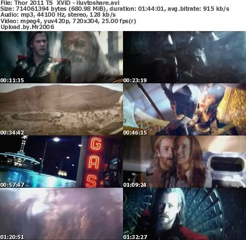 Thor (2011) TS XViD-iLUVTOSHARE