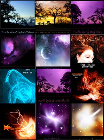 Collection of Brushes for Photoshop 2