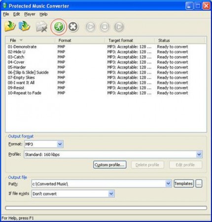 Protected Music Converter 1.9.6