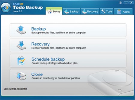 EASEUS Todo Backup 2.0.2