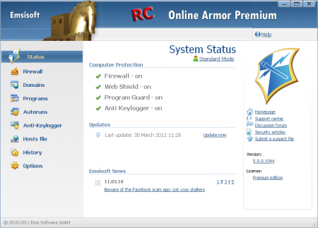 Online Armor 5.0.0.1050 RC