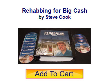 Steve Cook - Rehabbing for Big Cash
