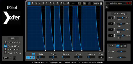 Xfer Records Lfotool VST AU v1.0.0 PC/OSX