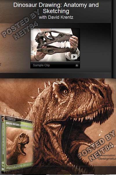Gnomon Workshop - Drawing Dinosaurs: Anatomy and Sketching (ENG)