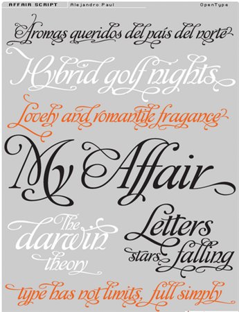 Umbrella and Studio Typo Fonts