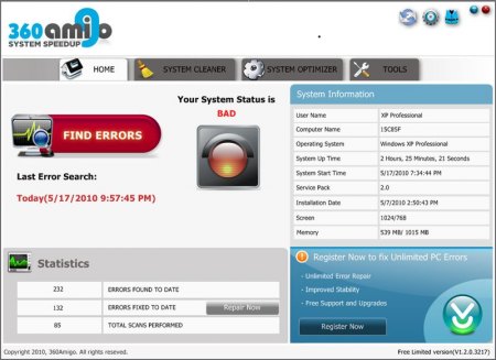 360Amigo System Speedup 1.2.1.4300 ML + Portable