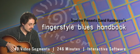 TrueFire David Hamburger's: Fingerstyle Blues Handbook Vol. 1