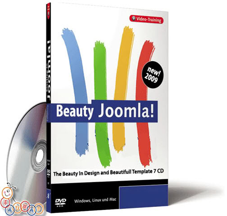 Joomla! The Beauty In Design and Beautifull Template 7 CD particular