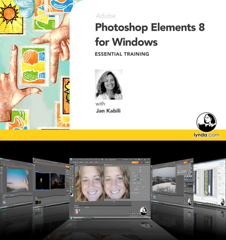 Lynda: Photoshop Elements 8 for Windows Essential Training [HF,FS,Fs]