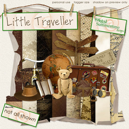 Scrap-set - Little Traveller