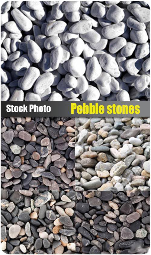 Stock Photo: Pebble stones