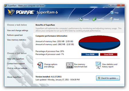 PGWare SuperRam 6.1.17.2011 PGWare SuperRam 6.1.17.2011