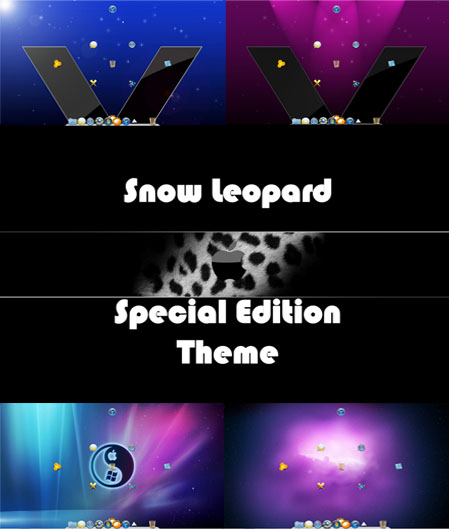 Snow Leopard Special Edition Theme