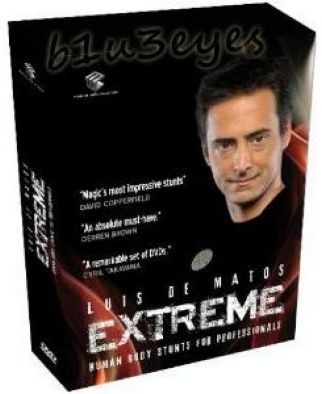 Luis de Matos - EXTREME Human Body Stunts [4-DVD SET]