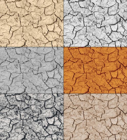 Tileable Crack Texture with 6 Colors Tileable Crack Texture with 6 Colors
