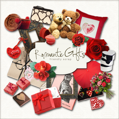 Scrap-kit - Romantic Gifts