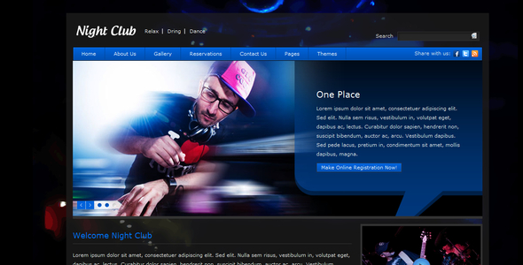 ThemeForest - Club Night (All Colours) - Rip