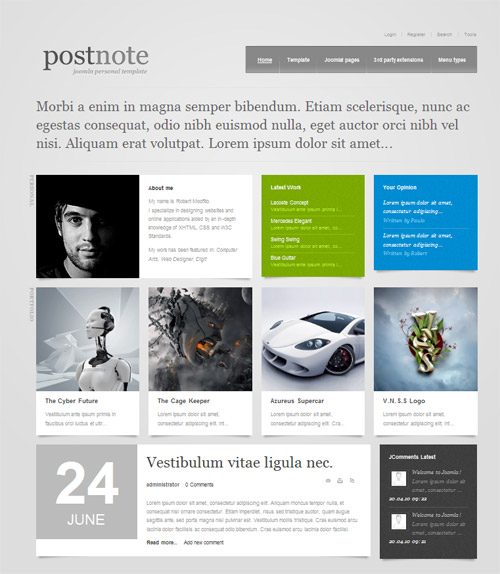 GK Postnote v2.0.13 for Joomla 1.5 and v1.1 for Joomla 1.6