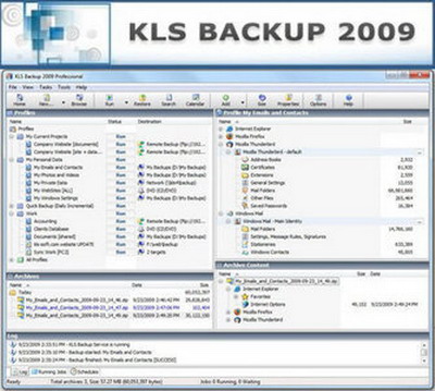 KLS Backup 2009 Professional 5.2.1.2