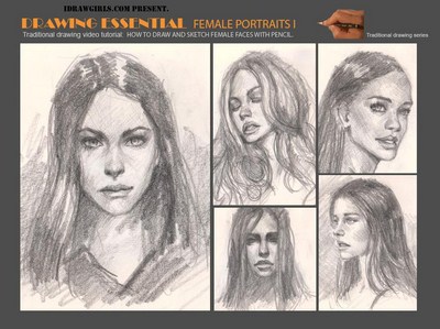 DRAWING ESSENTIALFemale Portraits 2010