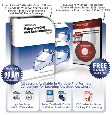 Trainsignal - MCITP: Windows Server 2008, Server Administrator 70-646