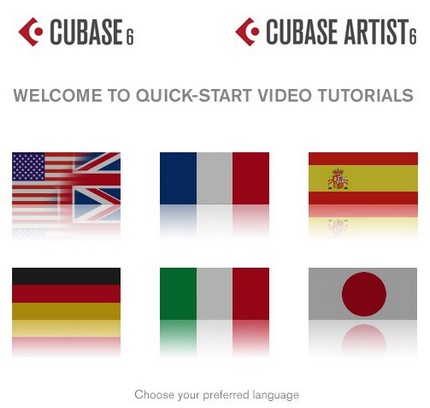 Cubase 6 Quick-Start Video Tutorials