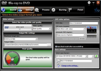 VSO Blu-ray To DVD 1.1.0.17 Portable
