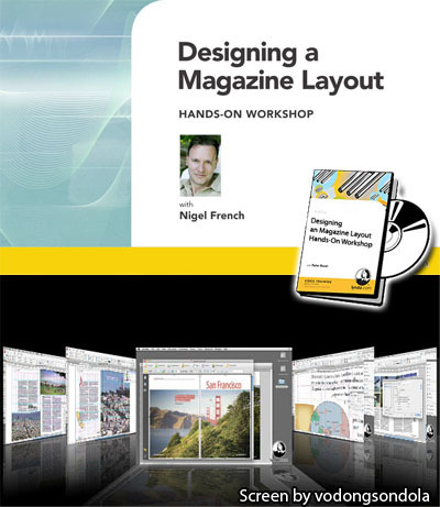 Lynda: Designing a Magazine Layout Hands-On Workshop [HF,FS,Fs]