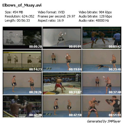 The Elbows of Muay Thai Boran The Elbows of Muay Thai Boran