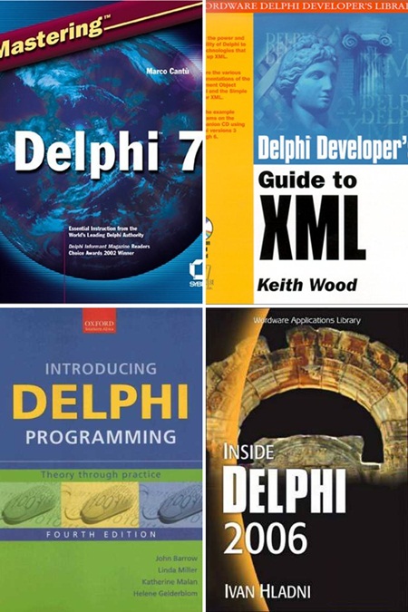 Delphi - 68 Computer Programming Books collection
