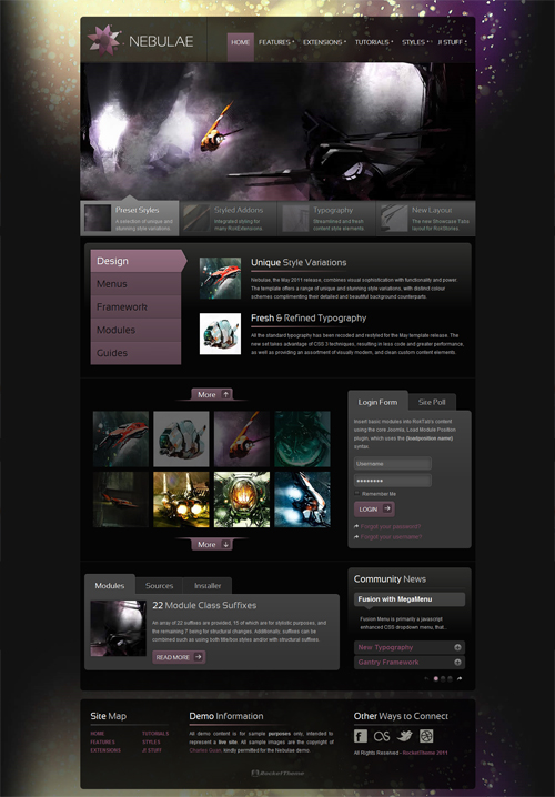RT Nebulae - May 2011 Joomla Template