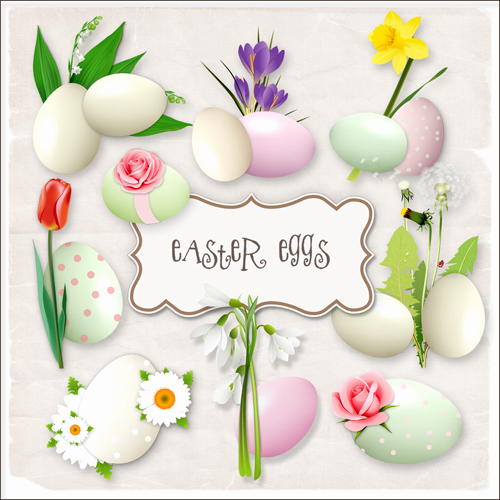 Scrap-kit - Easter Eggs #4