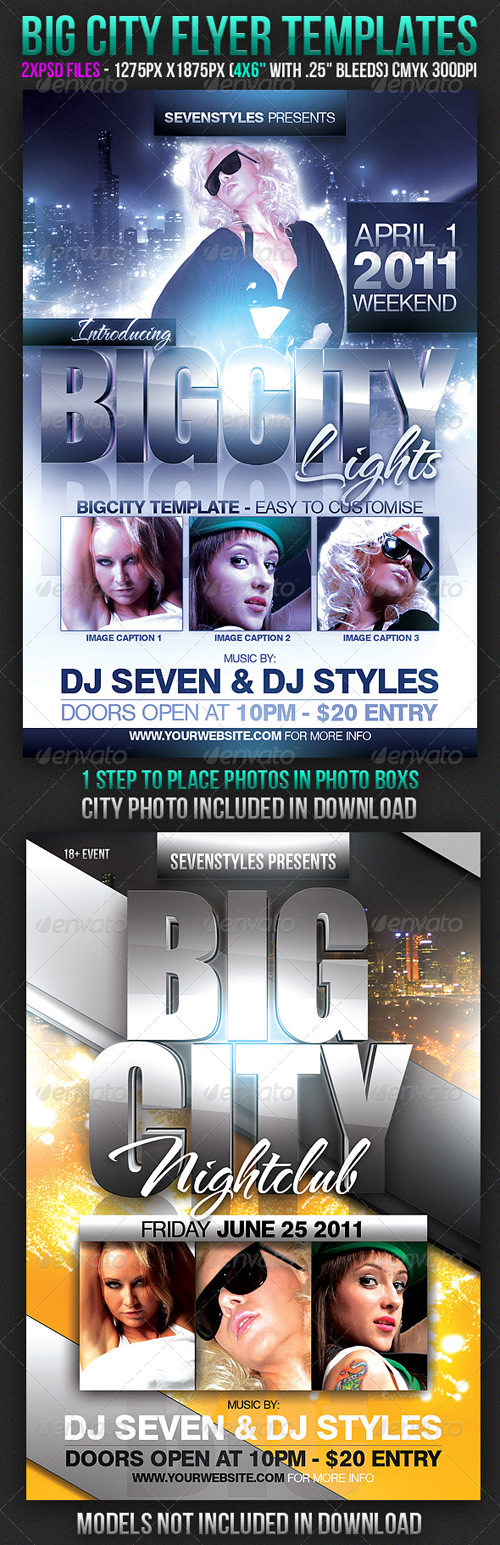 Big City Flyer Templates - GraphicRiver Big City Flyer Templates - GraphicRiver