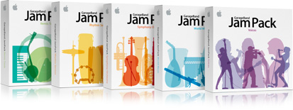 Apple Logic Studio 9.1 with update 9.1.3 and All GarageBand Jam Packs