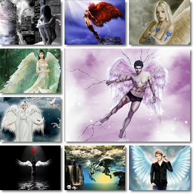 Digital Art Angel Wallpapers